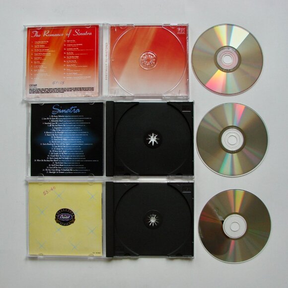 Frank Sinatra CDs Collector Series Sentimental Romance of Frank Sinatra  3 CDs - Picture 4 of 4